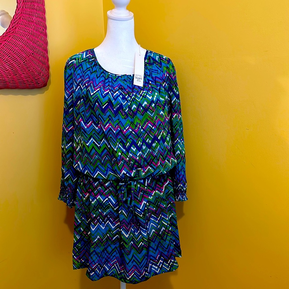 Amanda Uprichard Large Palm Avenue Dress (With Tags) Original Price $255